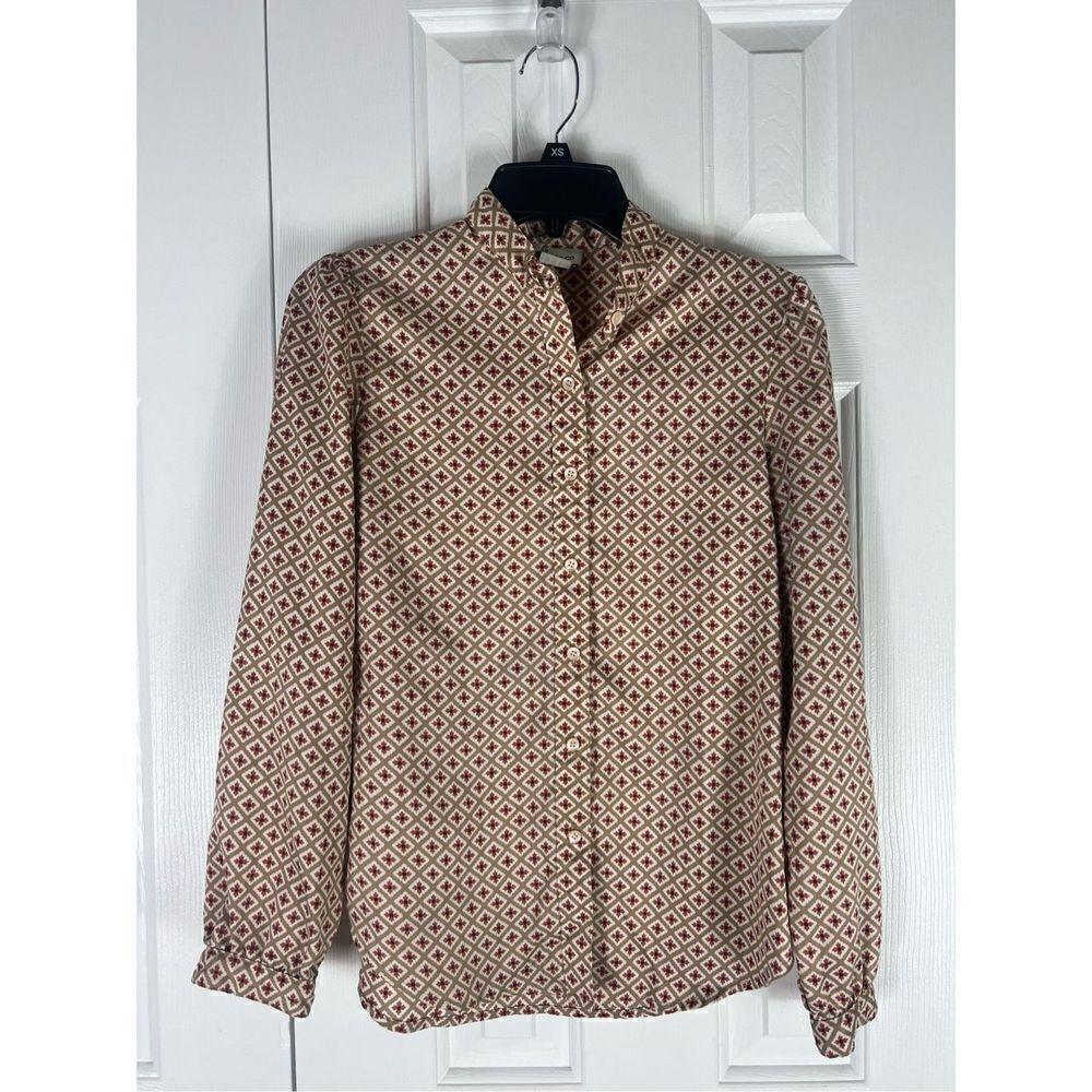 Levi Strauss Vintage Button Up Blouse Size 10